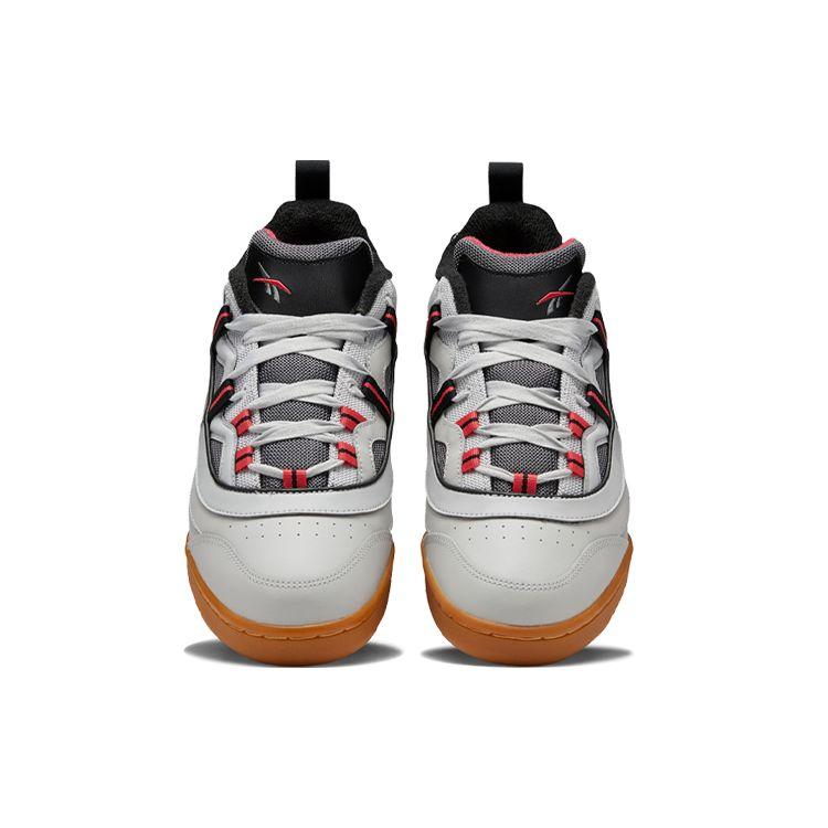 Reebok Workout Plus Ati 3.0 Lace-Up Cushioning Low-Top Sneakers Unisex Sneakers Gray Black DV8987