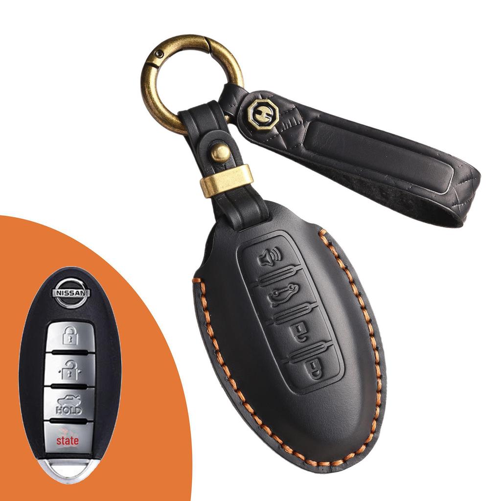Nissan Key Cover for X-Trail, Qashqai, Tiida, Teana, Sylphy - Retro Style Protective Shell