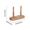 Wooden Crochet Yarn Holder Weaving Spinner Tool Yarn Distributor Yarn Rotator Wool Yarn Holder For Crochet Knitting