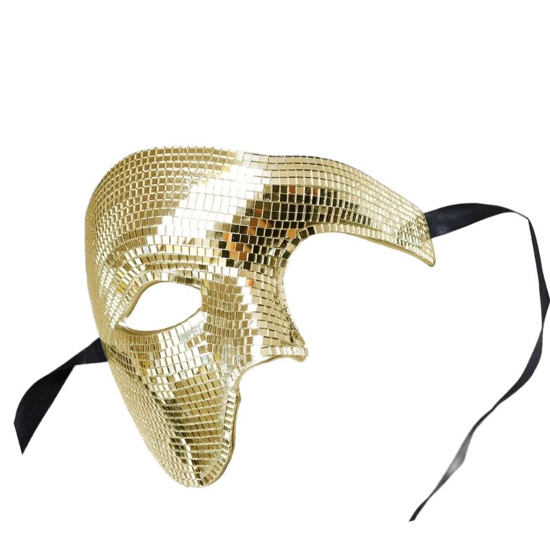 Elegant Half Face Mask For Costume Parties And Carnival Masquerade Ball Event