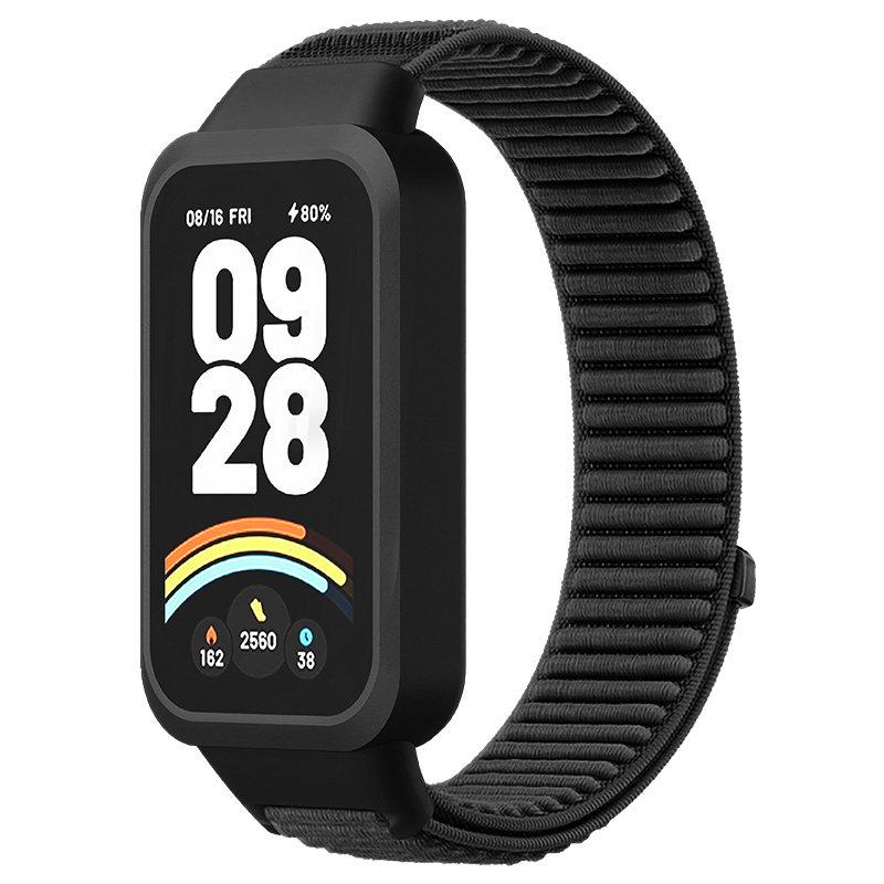 Nylon Straps for Xiaomi Band 9 Active/Redmi Band 3 Smartwatch Bracelet Sport Breathable Loop Correa For Xiaomi Miband 9 Active