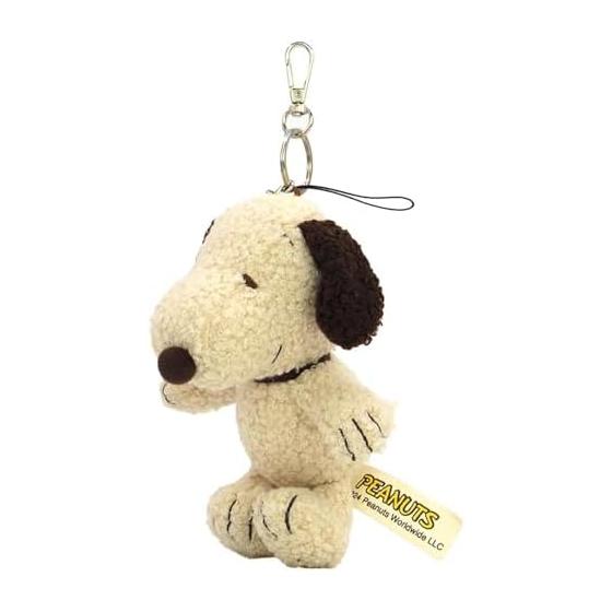 Nakajima Corporation Snoopy Charm Mascot Mocha 200563-24
