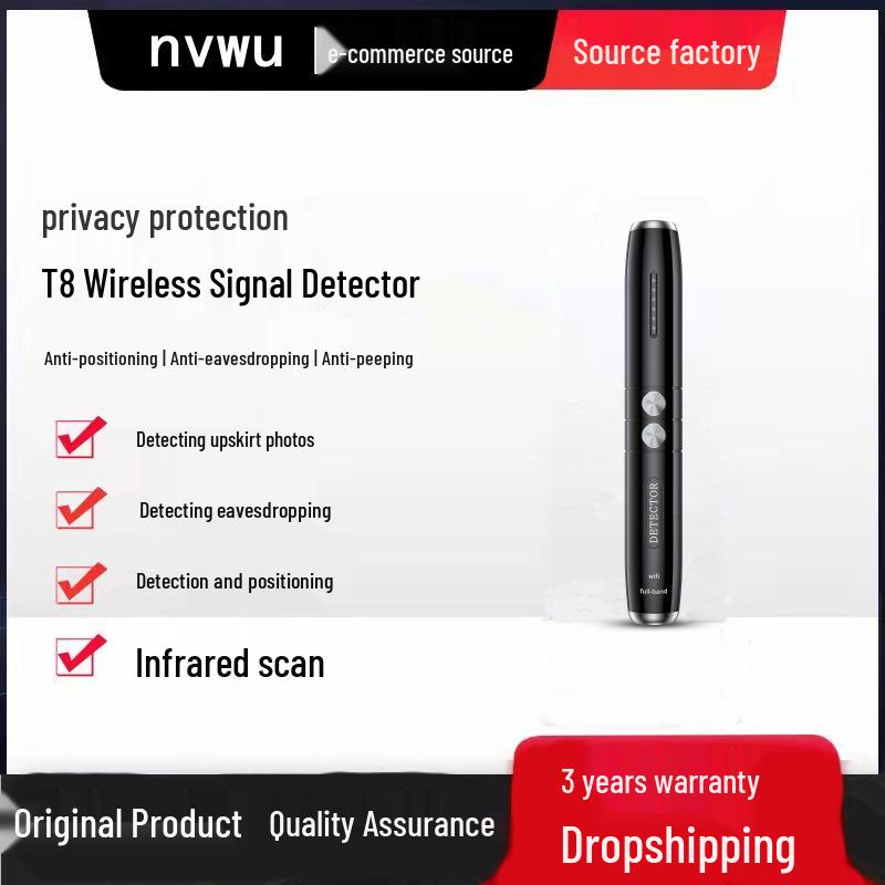 T8 Wireless Signal & Bug Detector Anti-Camera Device 130*20