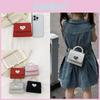 Stylish New Children's Handbag For Girls With Pearl Accents Cute Crossbody Purse