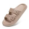 Men's Lightweight Outdoor Beach Slippers - Hole Design, Single Strap, Large Size Sandals