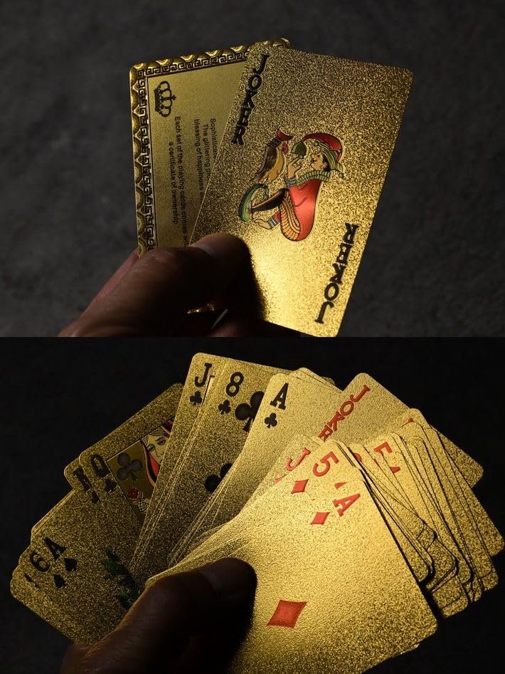 LTG Plastic Playing for Card Magic Playing Party and Magic NEK 7986849 Cards, 54-Count, Water-Repellent, Games, Cards, Supplies, Poker, Blackjack,