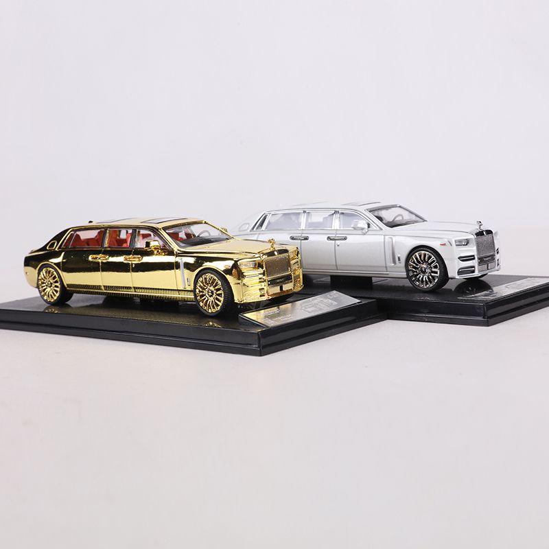 SCA 1/64 Rolls Royce Phantom VIII Alloy Racing Car Diecasts & Toy Vehicles Car Model Miniature Scale Model Car For Children