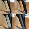 1 PC Leather Car Seat Safety Belt Cover Universal Soft PU Car Seat Belt Case Protector Shoulder Strap Pads Men Car Accessories