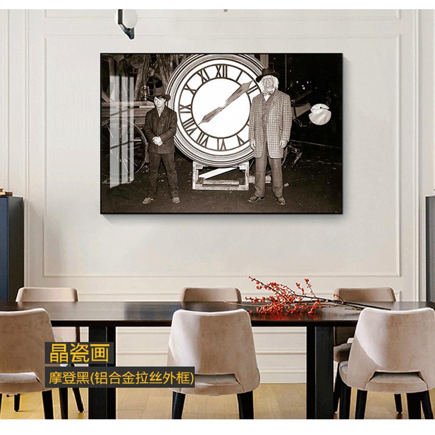 Póster de Regreso al Futuro Impresión de Película Clásica Película Alternativa Foto Retro Estilo Vintage Arte de Pared Pintura en Lienzo Decoración para el Hogar