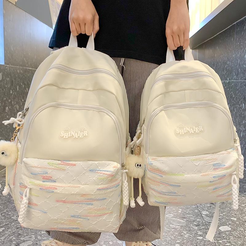 Schoolbags for Children Elementary School Students  Junior High School Students  Letters Backpacks for High School Students