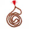 10 Mukhi Indonesian Rudraksha Mala 108+1 Beads |Spiritual Healing Necklace| Meditation Yoga Mala |Authentic Rudraksha Mala for Men & Women