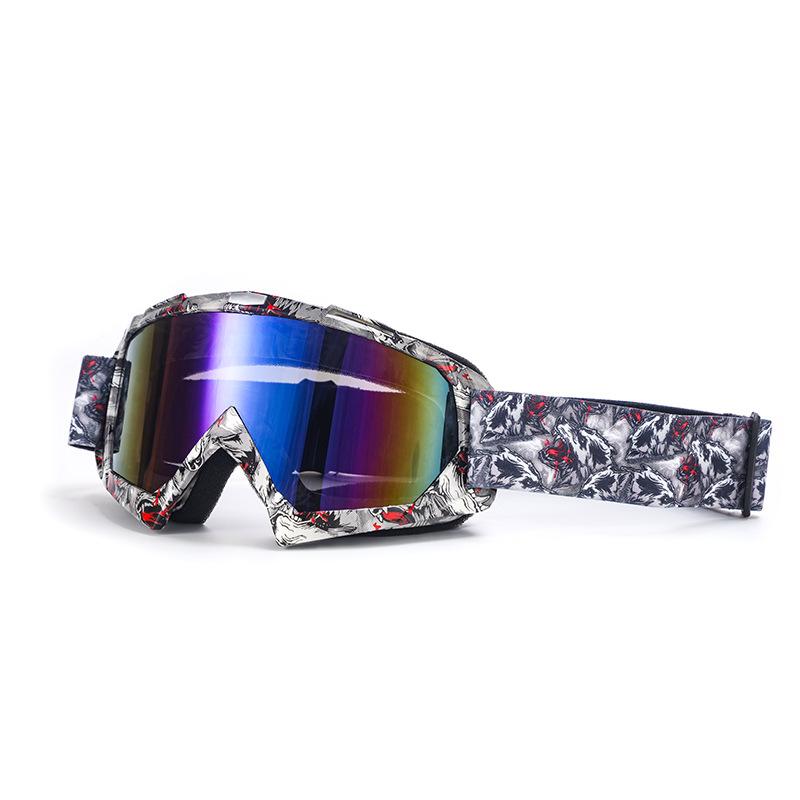 Motocross Motorcycle Windproof Goggles Harley Riding Splash-proof Goggles Hiking Sports Windproof Sand Goggles