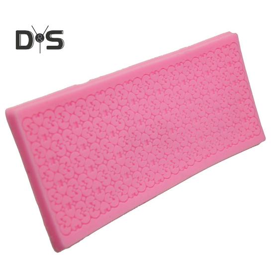 BPA Free Cake Trim Mold Reusable Useful Fondant Mould Mat Cake Decorating Baking Tool