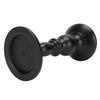 Polished Surface Black Candlestick Holders Iron Metal Candle Stand  Coffee Table Decor