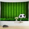 Green Grassland Football Field Tapestry Wall Hanging Spanish Football Carpet Bohemianwind Hippie Room Decor Background Cloth