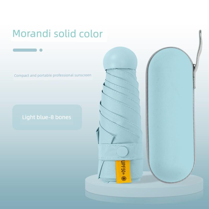 Dual-Use Umbrella for Women, Sun Protection, Uv Protection, Pocket Umbrella, 40% off Flat Sun Umbrellas, Compact Sunshade Umbrella