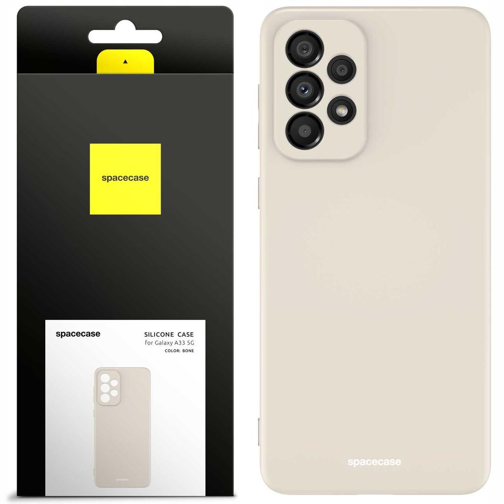 Sc Silicone Case Galaxy A33 5G Bone