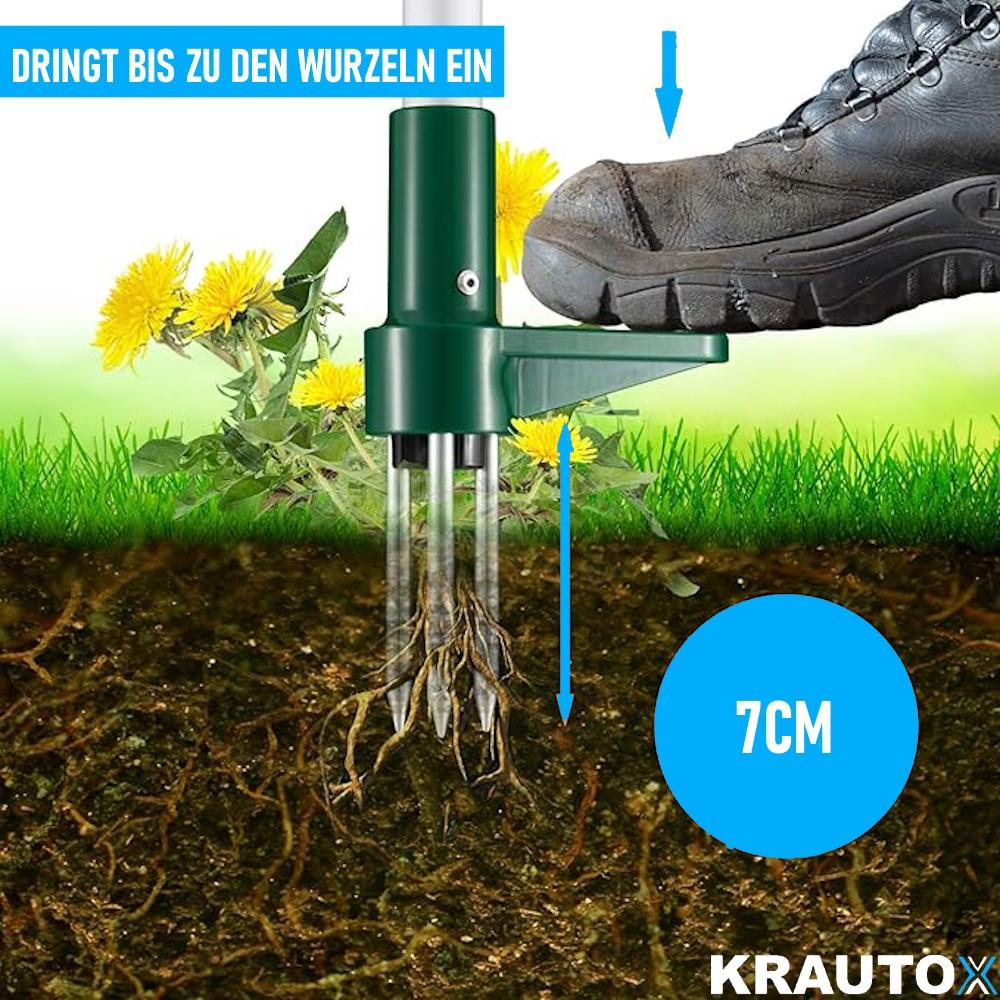 KRAUTOX Weed Puller Dandelion Puller Weed Remover Weed Cutter