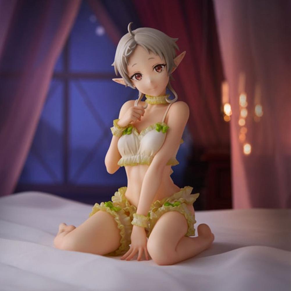 Anime Roxy Migurdia Figurine Standing Pose Action Figure Sylphiette Magicl Elf Figure Sylphy Statue Model Toy Fans Gift