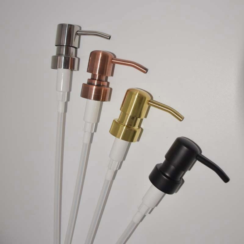 Practical Dispensing Metal Pumps Head Thread Standard Convenient for Cosmetic and Bath Products Daily Casual Use