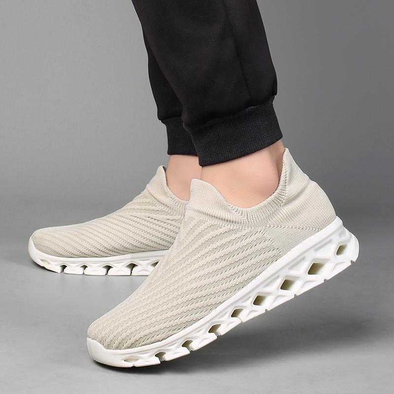 Мужская модная дышащая легкая уличная обувь для спорта и отдыха большого размера — фото 16