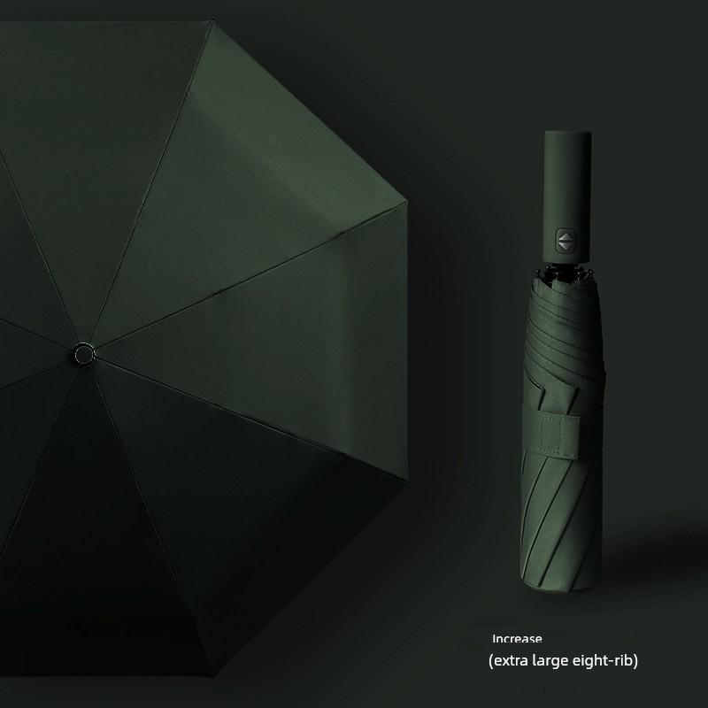 Umbrella for Women, Fully Automatic, Dual-Use for Sun and Rain, Large Size, Sun Protection, Uv Protection, Foldable, Sturdy Sunshade Umbrella for Men