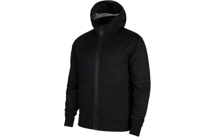 

Nike Sweatshirts Men s Black Hooded Moderate Cardigan CK6549-010 S