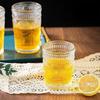 4 Types of Embossed Transparent Glass Cups Available In Multiple Sizes Wine Glasses Beer Glasses Suitable Sports Entertainment