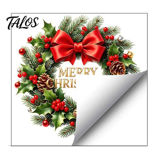 Seasonal Toilet Sticker Christmas Snowman Wreath Sticker, Peel And Stick Bathroom Decor Easy Apply Decal Decal, Removable Waterproof Lid Wall