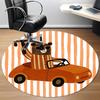 1pc Bear Car Office Round Rug, Non-slip, Soft and Durable Office Rug for Interior Decoration, Perfect for Office, Beautiful Decoration yy260324004