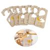 Set of 7 Wood Baby Wardrobe Closet Dividers Nursery Clothing Organizers Infant Clothes Size Organization Partition