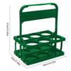 Cup Organizer Beer Bottle Carrier Drink Caddy Holder Bar Beverage Display Basket 6 Pack Wine Rack Durable Foldable Reusable