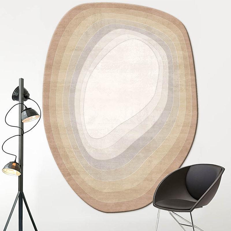 Wabi Sand Wind Living Room Carpet Sofa Coffee Table NonSlip Blanket Bedroom Bedside Full Of Crystal Velvet Carpet