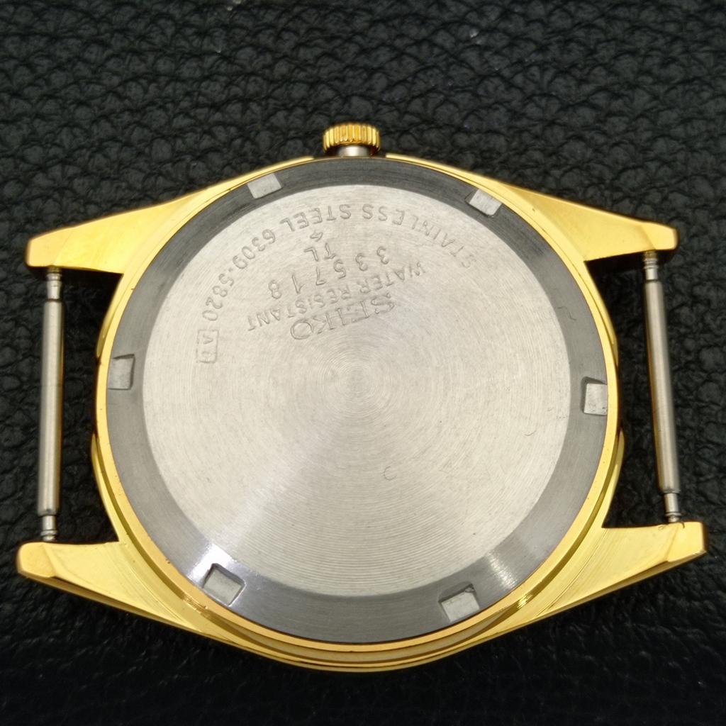 REFURBISHED VINTAGE SEIKO 5 AUTOMATIC JAPAN MENS SILVER DIAL WATCH a434412-2 R120-a434412