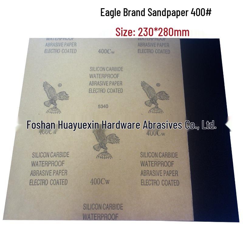 Eagle Sandpaper 120#-2000# Wet/Dry Polishing & Grinding Silicon Carbide Sheets.