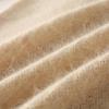 Maglione da donna in cashmere Qinghe Cashmere 30% Cashmere 30% Visone 30% Lana 10% Nylon Maglione da donna Autunno e Inverno Spesso in Cashmere Morbido e Caldo