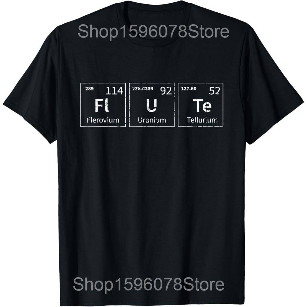 Funny Musical Instrument Flute Player Gift T Shirts Men Cotton Humor Streetwear Tee Shirt Short Sleeve Unisex Loose Clothing