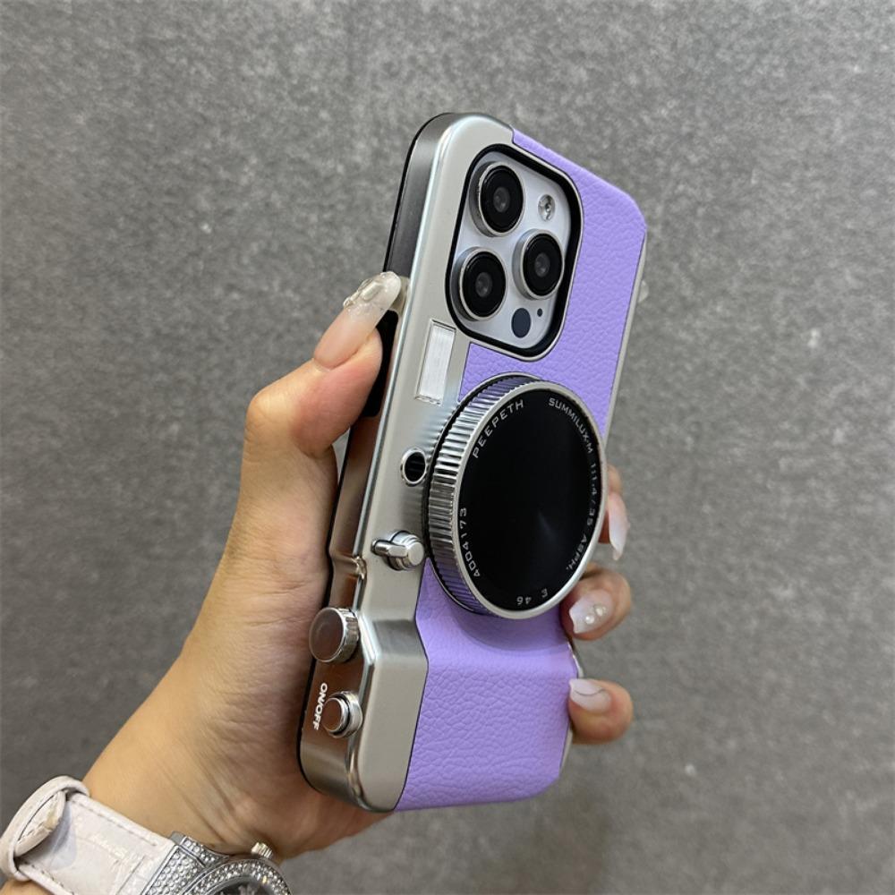 

3D ретро винтажная камера форма для Magsafe зеркальный магнитный чехол для телефона iPhone 15 14 13 12 11 Pro Max противоударный задний чехол iPhone 15 Pro