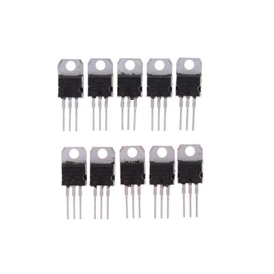 10 Pcs Ic L7805Cv L7805 To-220 Régulateur de Tension 5V