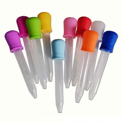 10 Stücke 5 ml Baby Dropper Medizin Feeder Kind Medizin Gerät Silikon Pipette Flüssigkeit Fruchtsaft Dropper Säuglingsutensilien