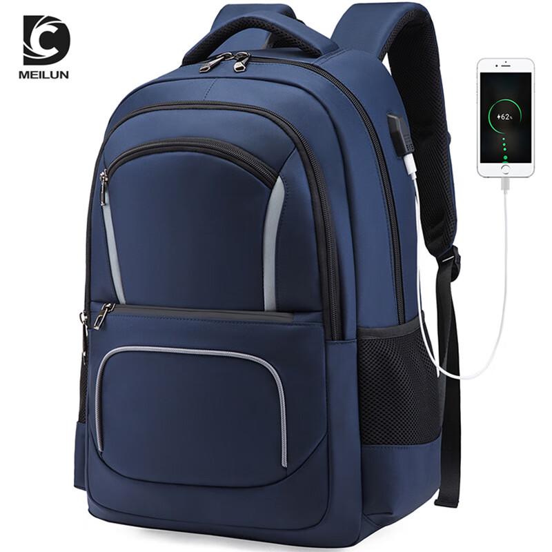 Warnerheim Men's Multifunctional USB Backpack