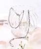 Mixed Oval Link Chain Bracelet (PLT-BR-122_SV)