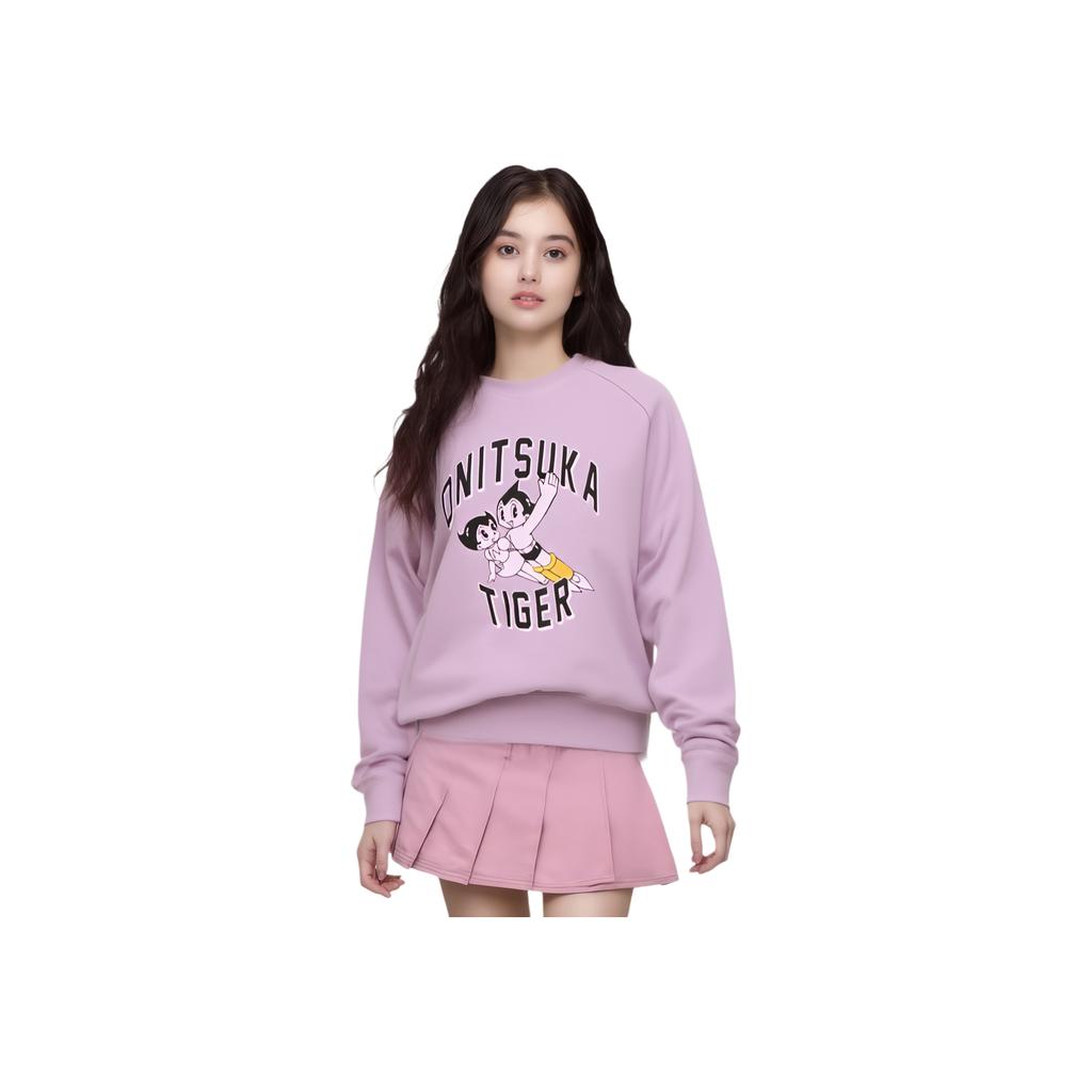 New Onitsuka Tiger x Astro Boy Pullover Sweatshirt Unisex Purple 2183B566-500