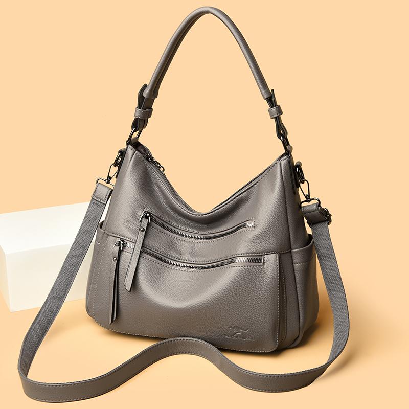 Casual Retro Women's Shoulder Bag Fashion Handbag Women's Crossbody Bag Multi Pocket Casual Shoulder Bag Fashion Women's Handbag