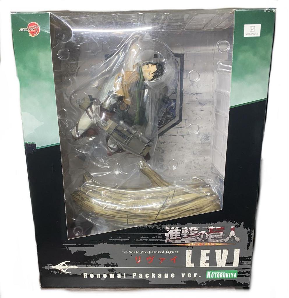 [USED] Attack on Titan Levi Figure Kotobukiya