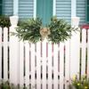 Artificial Olive Wreaths For Front Door Fake Olive Leaf Garland Greenery Wreath Decor For Wedding Arch Parties Fireplace Wall