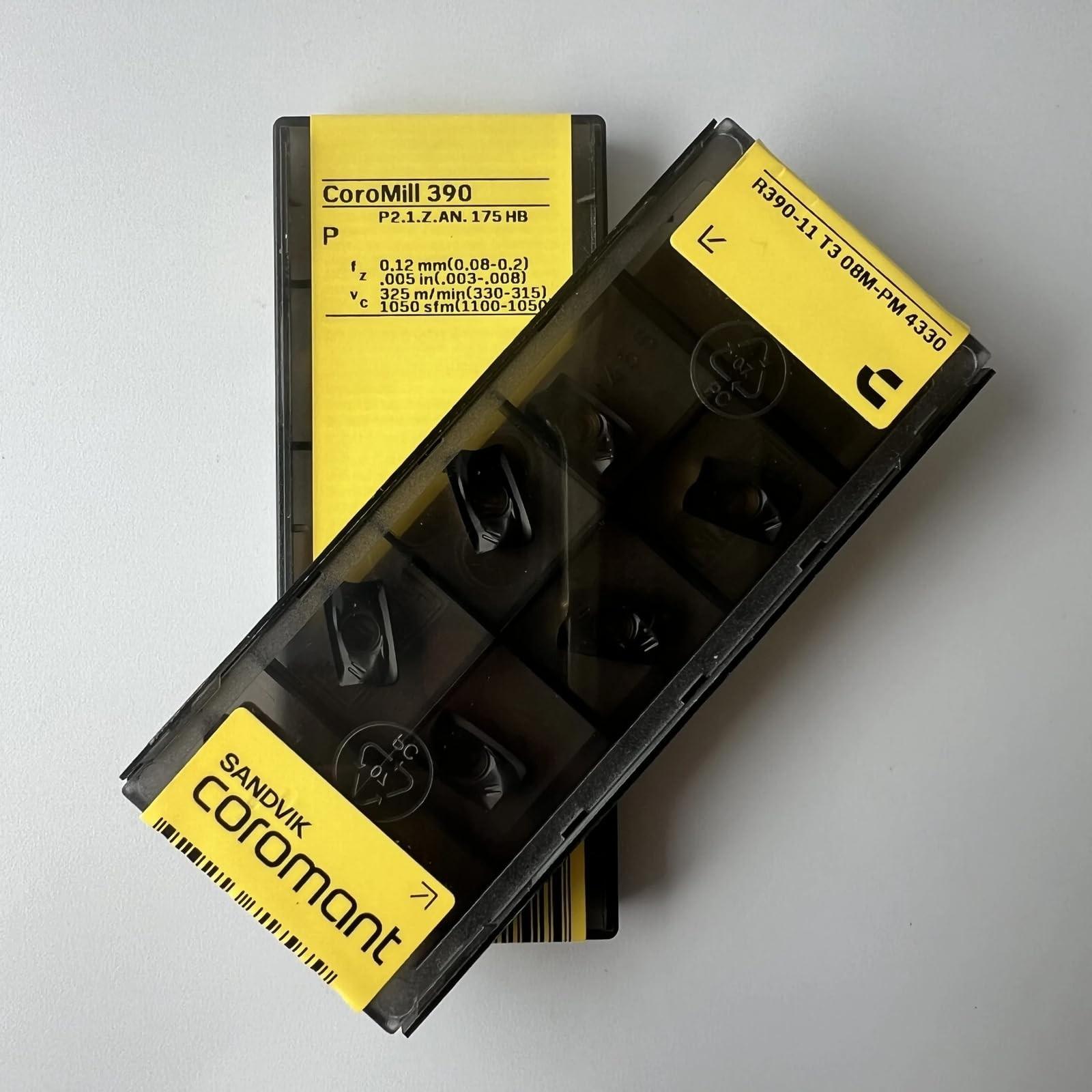 

Original Sandvik / R390-11T308M-PM 4330 CNC lathe carbide blade tool 10 Pcs