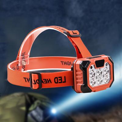 Induction Headlamp Motion Sensor Super Bright Headlight USB Charging Powerful Headlight Torch for Outdoor Camping Running