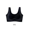 Spring and summer ice muscle silky vest type seamless underwear thin pacifier jelly glue comfortable gathering not empty cup bra