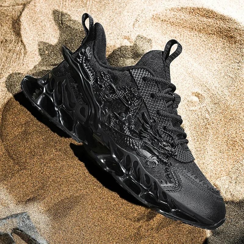 Fashion New Exquisite Men's Sneakers Mesh Breathable Fashion Casual Shoes Soft Bottom Wear resistant Running Shoes Zapatos Para Hombres